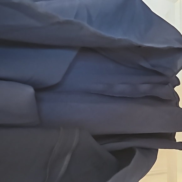 *NWOT* Dessy Collection Vivian Diamond Draped Backless Crepe Dress - Picture 13 of 16